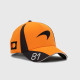 GORRA MCLAREN OSCAR PIASTRI 2026 OFICIAL 